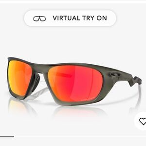 Oakley Matte Olive Sunglasses with Prizm Ruby Lenses